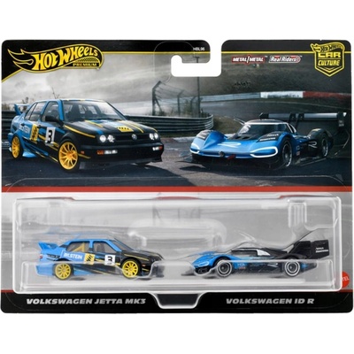 Mattel Hot Wheels Premium Car Culture Volkswagen Jetta MK3 a Volkswagen ID R