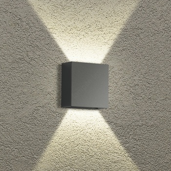 Brilagi - LED външно стенно осветително тяло DOUBLERAY LED/4W/230V антрацит IP65 (BG2252)