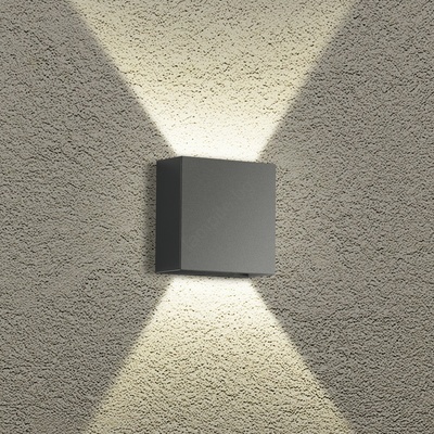 Brilagi - LED външно стенно осветително тяло DOUBLERAY LED/4W/230V антрацит IP65 (BG2252)