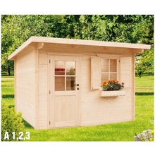 BPP A2 záhradná chatka, 300 x 300 cm 28 mm 581835