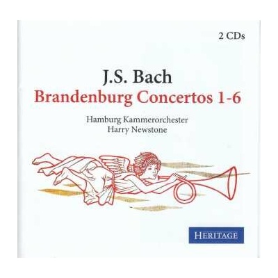 2 Johann Sebastian Bach - Brandenburgische Konzerte Nr.1-6 CD – Hledejceny.cz
