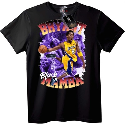 NOONEBRAND Тениска Kobe Bryant Black Mamba - 6XL, White