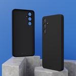 Prio Силиконов калъф за Samsung Galaxy A55, черен (20793)