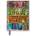Flame Tree Publishing Aimee Stewart: A Stitch in Time Bookshelf (Foiled Pocket Journal) | Flame Tree Studio