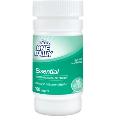 21st Century One Daily Essential Multivitamin, 100 таблетки, 21st Century (9186)