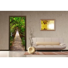 AG Design FTNV-2891 vliesová fototapeta Green bridge rozmery 90x202 cm