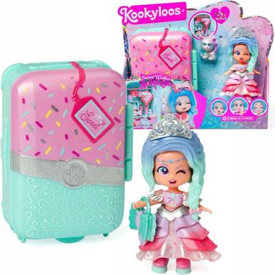 KOOKYLOOS Sweet Wishes Suitcase Kufřík s příslušenstvím s kočičkou