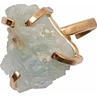 Nefertitis Be Beautiful Akvamarín surový prsten NF54593