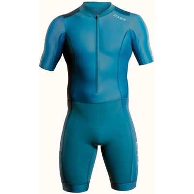 Zone3 Men's Activate+ Short Sleeve Trisuit modrá