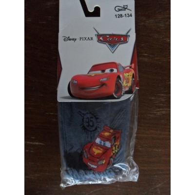 Gatta dětské vzorované punčochové kalhoty Disney modré s autem