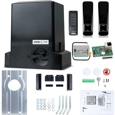 Sada Delta 3 SMART - FAAC 741 (Wi-Fi+LAN+BLE) pre 900 kg posuvné brány