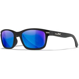 Wiley X Слънчеви очила Wiley X Helix Captivate Polarized Blue Mirror Matte Black Frame Слънчеви очила