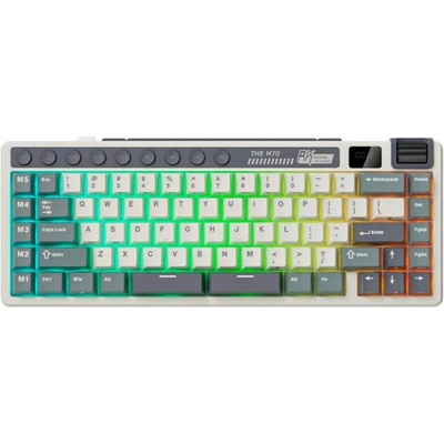 Royal Kludge RK M70 Cyan Purple Beige Switch