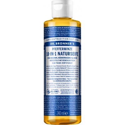 Dr. Bronner's prírodné mätové mydlo 240 ml