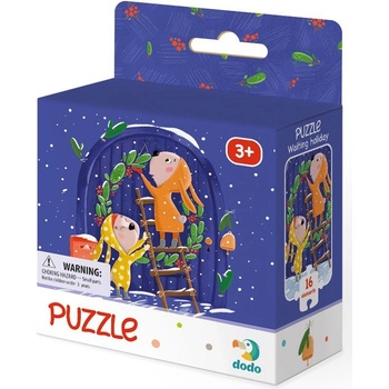 dodo Пъзел Dodo от 16 части - В очакване на Коледа (300263)