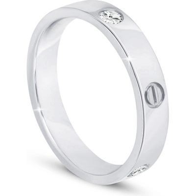 Biju Dámský z chirurgické oceli se zirkony 4000358