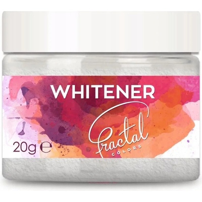 Fractal Biele farbivo v prášku s bielidlom WHITENER 20 g