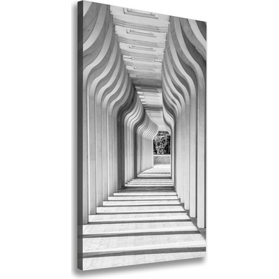 Vertikálny foto obraz na plátne do obývačky Chodba 50x100 cm