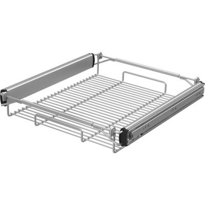 In-Design Polička na prádlo plný výsuv tlumené zavírání šedá Šířka koše (mm): 400 mm 450 mm, 600 mm