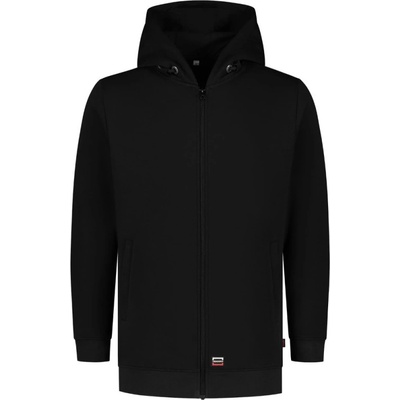 TRICORP mikina Hooded Sweat Jacket Washable 60 C unisex MAL-T44T114 Černá
