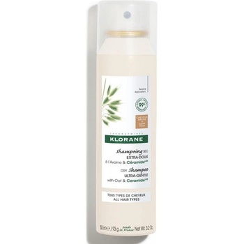 Klorane suchý šampón s Ovseným Mliekom Prirodzený Odtieň 150 ml