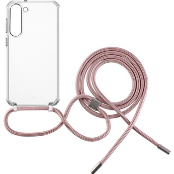FIXED Pure Neck s růžovou šňůrkou na krk Samsung Galaxy S23+ FIXPUN-1041-PI