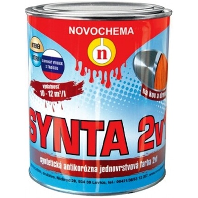 Synta 2v1 syntetická farba 0,75 kg STN 6200