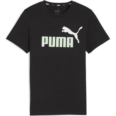 Puma ESS+ 2 Col Logo Tee B černá