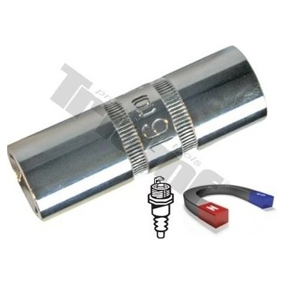 TRIUMF Hlavica sviečková 1/2" s magnetom, 16 mm