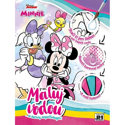 Minnie Vodové omalovánky A4