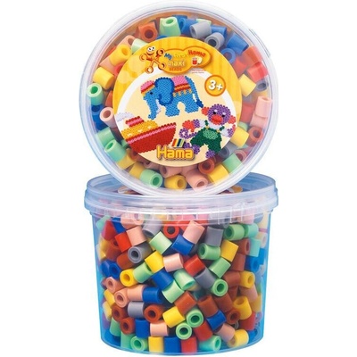 HAMA Zažehlovací korálky mix - 600 ks - MAXI - základní barvy