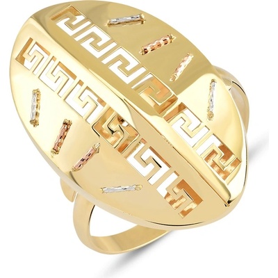 Lillian Vassago Exkluzivní prsten ze žlutého zlata LLV22 GR009Y