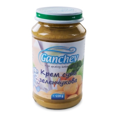 Ганчев пюре зеленчукова крем супа - 220 г