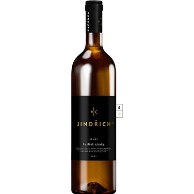 Vinařství Jindřich Kadrnka Jindřich IV. Ryzlink rýnský pozdní sběr K4 13% 0,75 l (holá láhev)