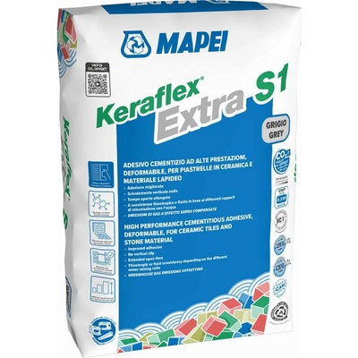 Mapei Keraflex Extra S1 Lepidlo 25 kg šedé