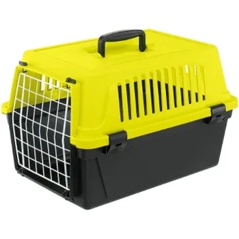 Ferplast Atlas 20 Neon - Транспортна чанта за кучета и котки, до 8 кг, 58Х37Х32 см. жълт неон