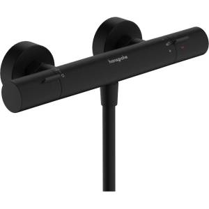 Hansgrohe Ecostat Fine - Термостатичен смесител за душ, черен мат 13324670 (13324670)