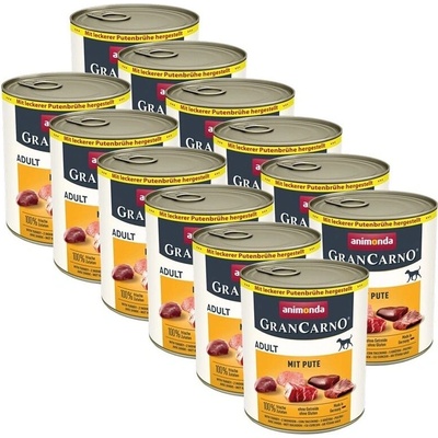 Animonda Gran Carno Adult bravčové s morčacím 12 x 800 g