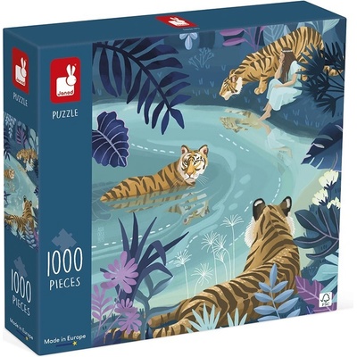 Art Janod Tygři při úplňku měsíce 1000 dílků