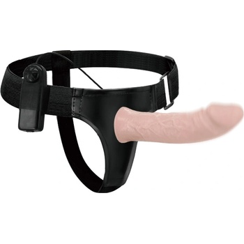 Pipedream King Cock Strap-on Harness w/ 8" Cock - Pripínací penis 20cm Hnedá