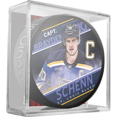 Inglasco / Sherwood Puk St. Louis Blues Bryden Scheen Captain Collection