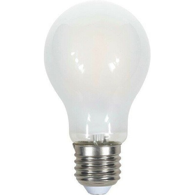 V-TAC E27 LED Filament Frost Cover žiarovka 7W, 840lm, 2700K Teplá biela