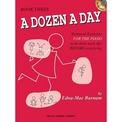 The Willis Music Company A Dozen a Day Book 3 + CD