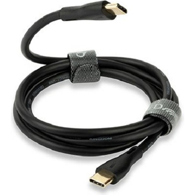 QED Кабел QED - Connect QE8227, USB-C/USB-C, 0.75m, черен (QE8227)