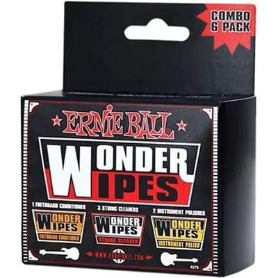 Ernie Ball 4279 Wonder Wipes Combo (P04279)