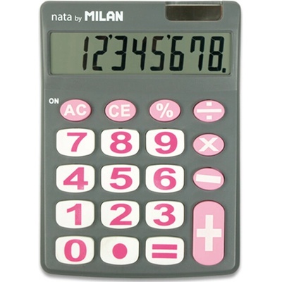 MILAN 8-místná 151708 šedá - blistr AKCE
