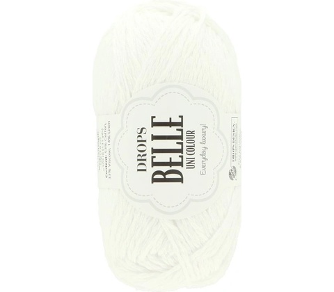 Drops Belle 01 biela