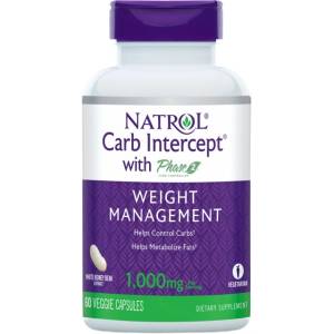 Natrol White Kidney Bean Carb Intercept [60 капсули]