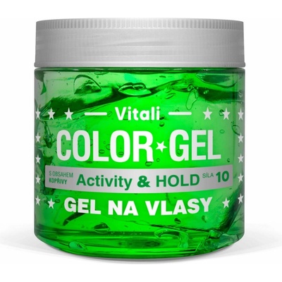 Color gel na vlasy zelený Žihľava 390ml