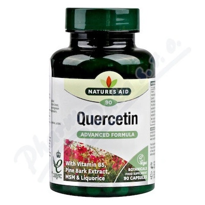 Natures Aid Quercertin Formula alergie a histamín 90 kapsúl